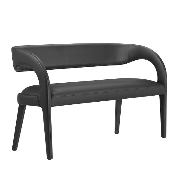 Pinnacle Vegan Leather Accent Bench By Modway
