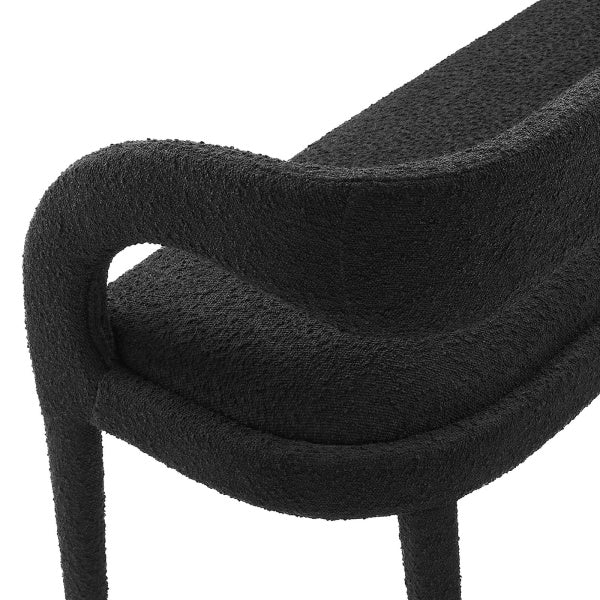 Pinnacle Boucle Fabric Accent Bench By Modway