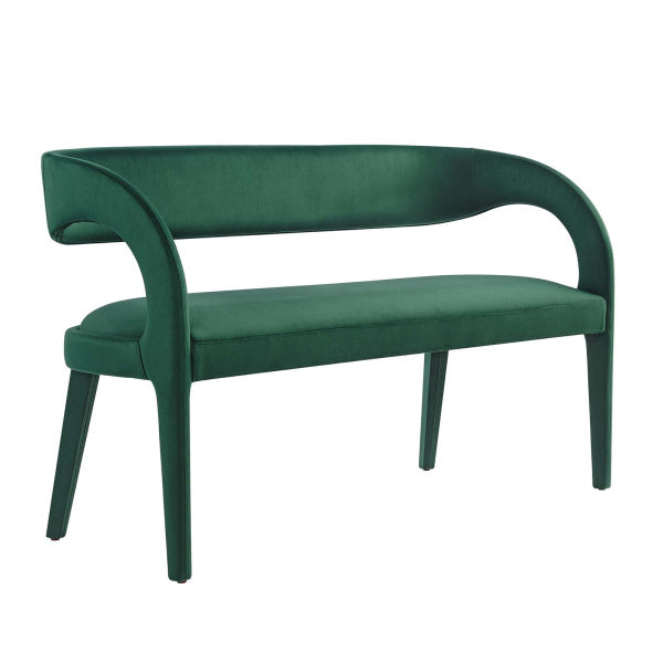 Pinnacle Performance Velvet Accent Bench By Modway