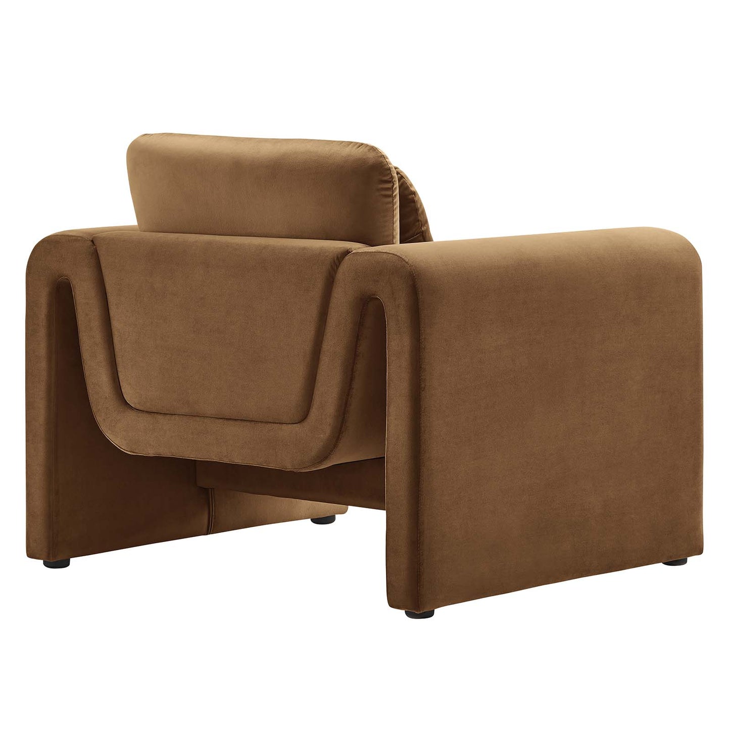 Waverly Performance Velvet Armchair By Modway