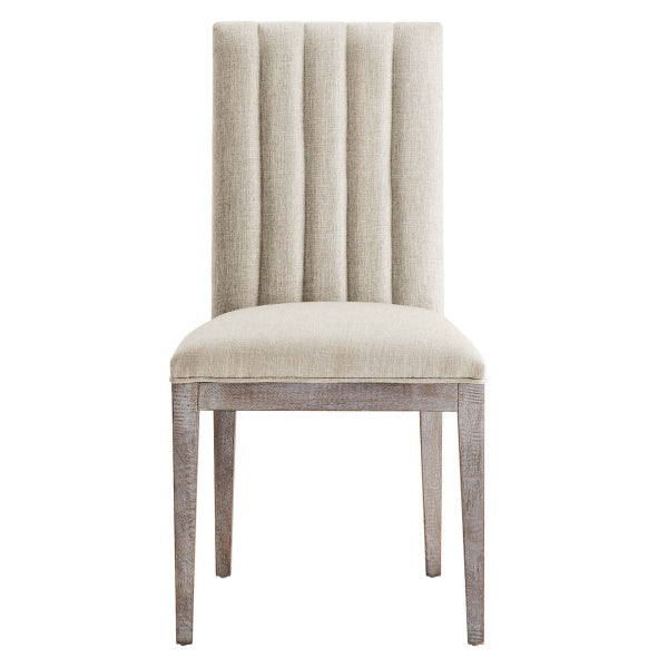 Maisonette French Vintage Tufted Fabric Dining Side Chairs Set of 2 By Modway
