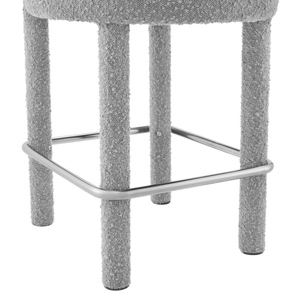 Toulouse Boucle Fabric Counter Stool - Set of 2 By Modway