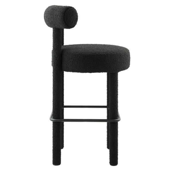 Toulouse Boucle Fabric Bar Stool - Set of 2 By Modway