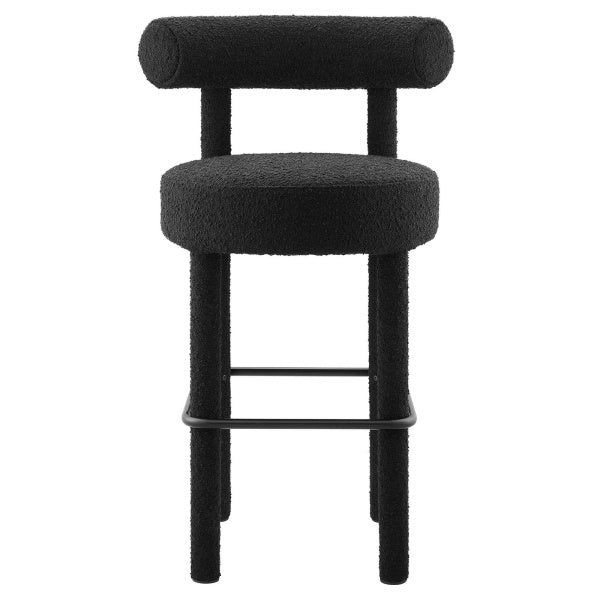 Toulouse Boucle Fabric Bar Stool - Set of 2 By Modway