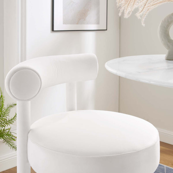 Toulouse Performance Velvet Bar Stool - Set of 2 By Modway