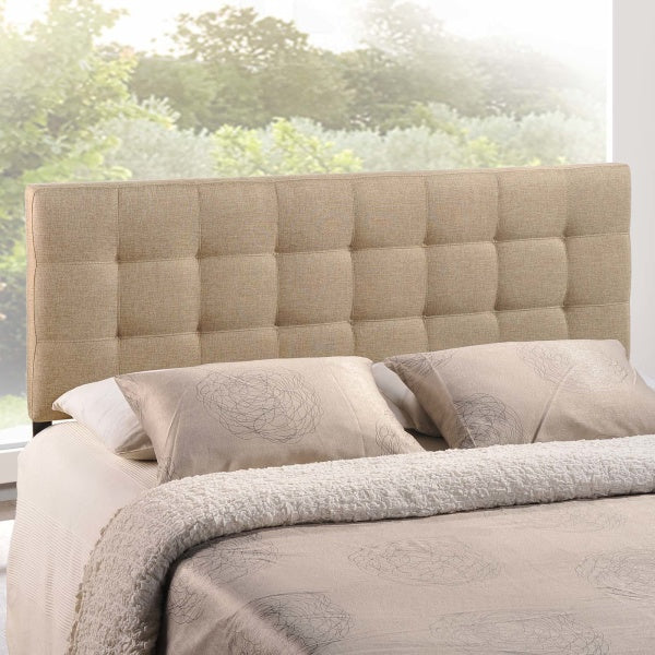 Lily Queen Upholstered Fabric Headboard By Modway
