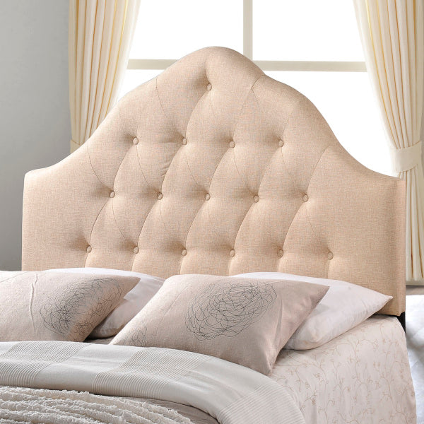 Sovereign Queen Upholstered Fabric Headboard | Polyester By Modway