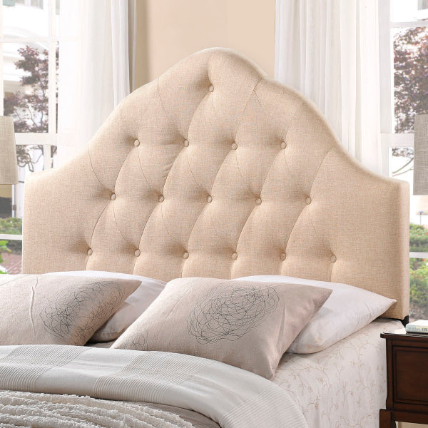 Sovereign Queen Upholstered Fabric Headboard | Polyester By Modway
