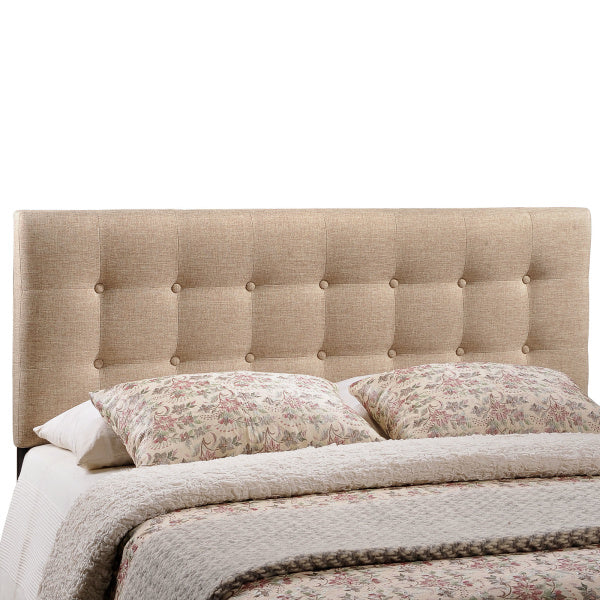 Emily Queen Upholstered Fabric Headboard | Polyester By Modway