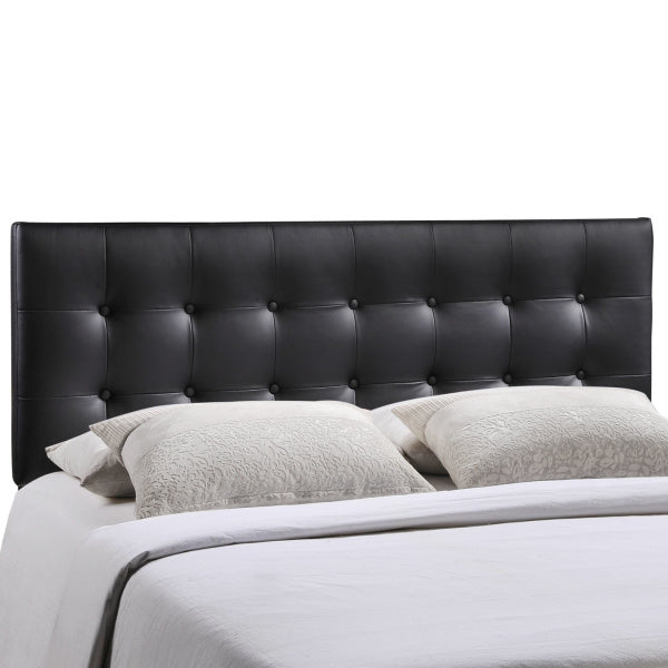 Emily Queen Upholstered Vinyl Headboard | Fiber By Modway