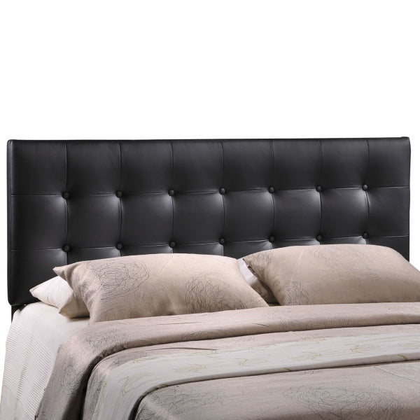 Emily Queen Upholstered Vinyl Headboard | Fiber By Modway