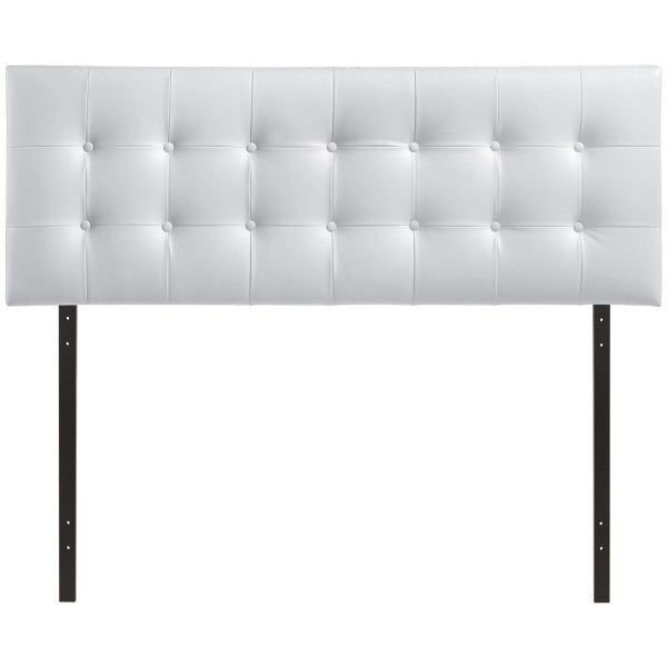 Emily Queen Upholstered Vinyl Headboard | Fiber By Modway
