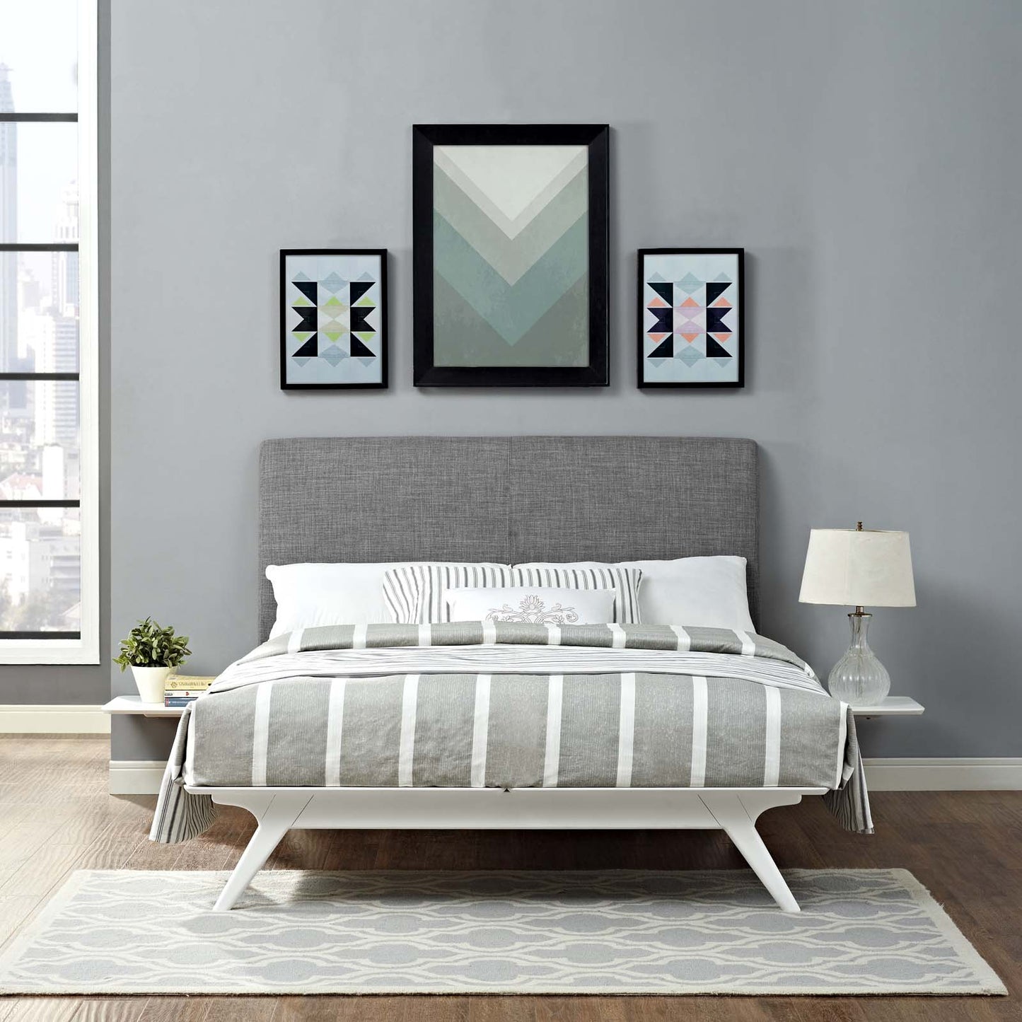 Tracy 3 Piece Full Bedroom Set By Modway