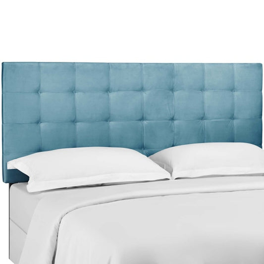 Paisley Tufted Full / Queen Upholstered Performance Velvet Headboard | Fiber By Modway