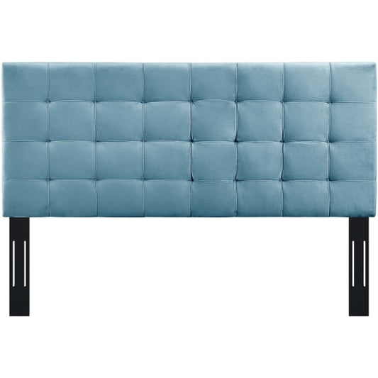 Paisley Tufted Full / Queen Upholstered Performance Velvet Headboard | Fiber By Modway