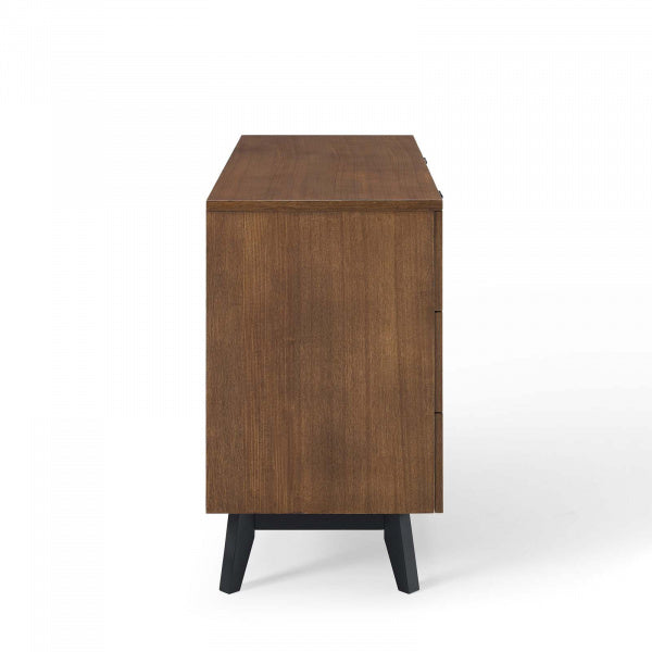 Kali Wood Dresser Walnut By Modway