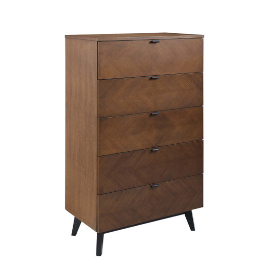 Kali Wood Chest Walnut By Modway