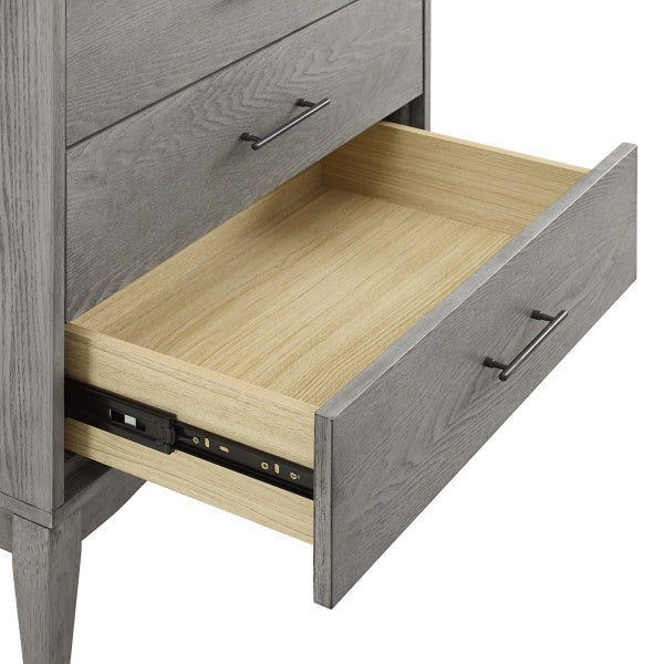 Georgia Wood Chest Gray By Modway