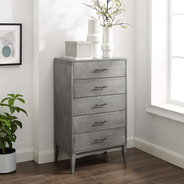 Georgia Wood Chest Gray By Modway