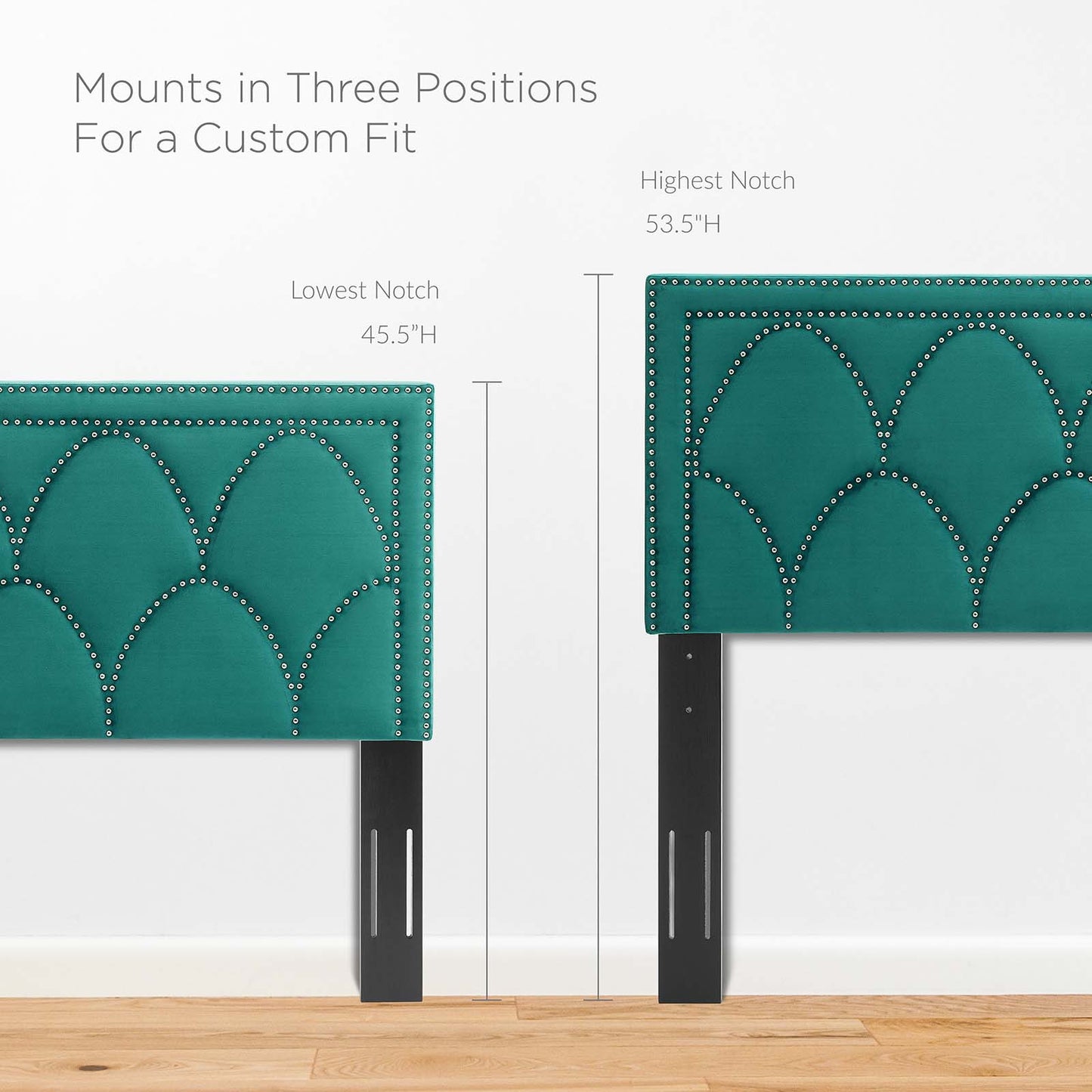 Greta Performance Velvet Twin Headboard by Modway