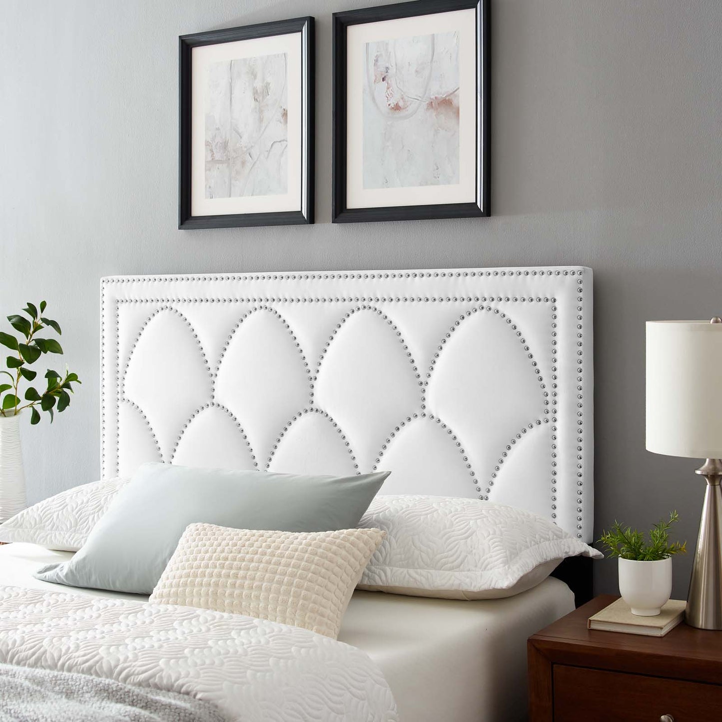 Greta Performance Velvet King/California King Headboard by Modway