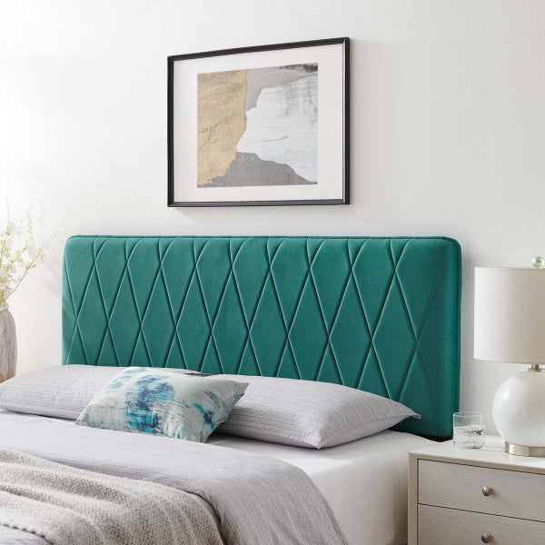 Leila Performance Velvet Twin Headboard by Modway