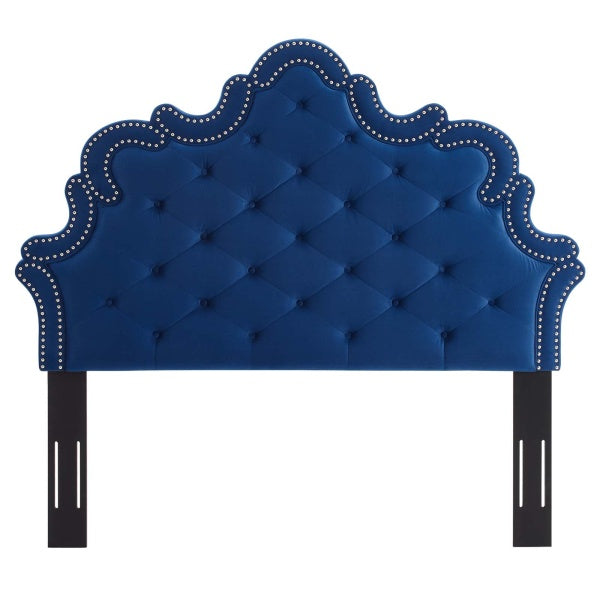 Arabella Button-Tufted Performance Velvet Twin Headboard by Modway