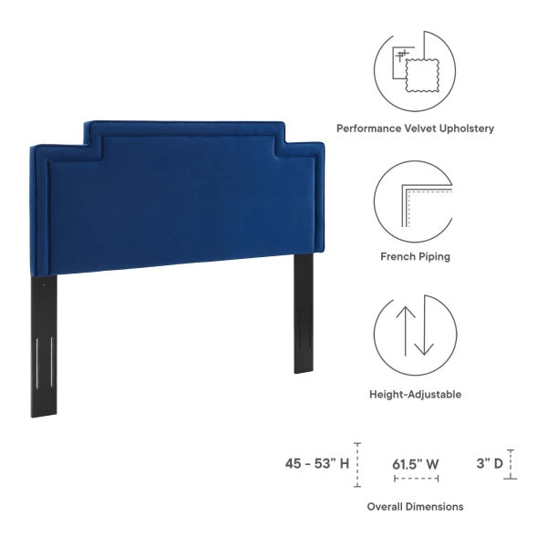 Transfix Performance Velvet Twin Headboard by Modway
