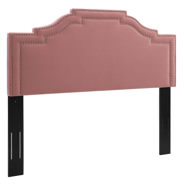 Adelaide Performance Velvet Queen Platform Bed By Modway
