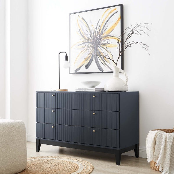 Dakota Dresser in Blue By Modway