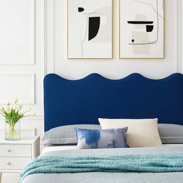 Current Performance Velvet Twin Platform Bed By Modway