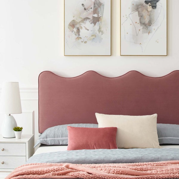 Current Performance Velvet King Platform Bed By Modway