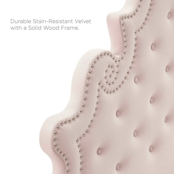 Gwyneth Tufted Performance Velvet Queen By Modway