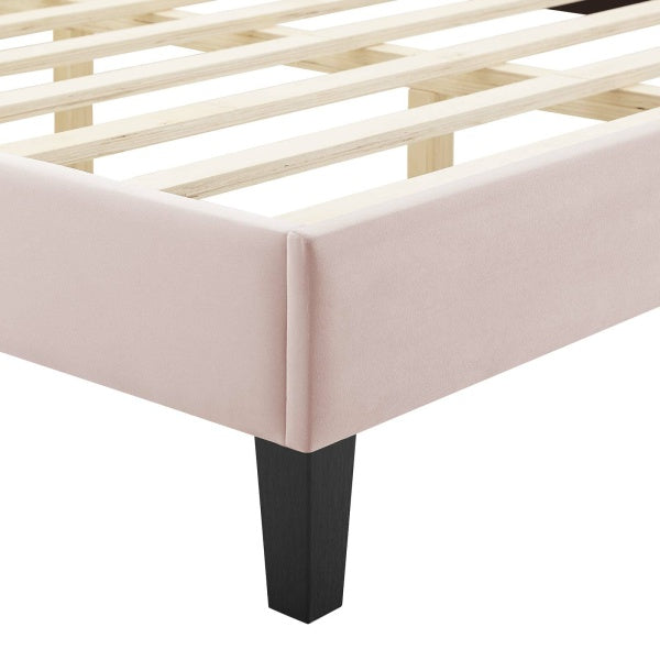 Gwyneth Tufted Performance Velvet Full Platform Bed By Modway