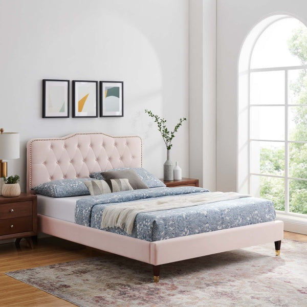 Amber King Platform Bed By Modway