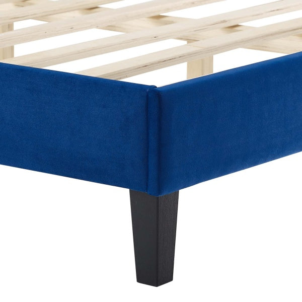 Sasha Button-Tufted Performance Velvet Twin Bed By Modway