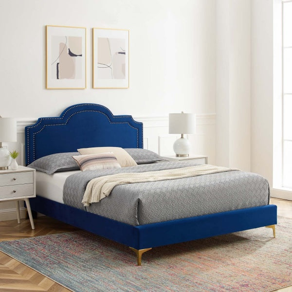 Aviana Performance Velvet Full Bed By Modway