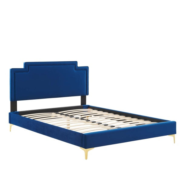 Liva Performance Velvet Full Bed By Modway