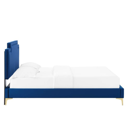 Liva Performance Velvet Full Bed By Modway