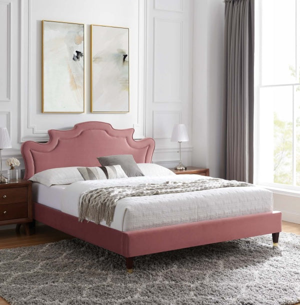Neena Performance Velvet Full Bed By Modway