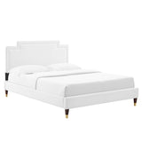 Liva Performance Velvet King Bed By Modway
