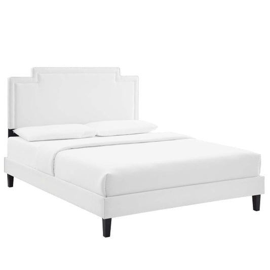 Liva Performance Velvet King Bed By Modway
