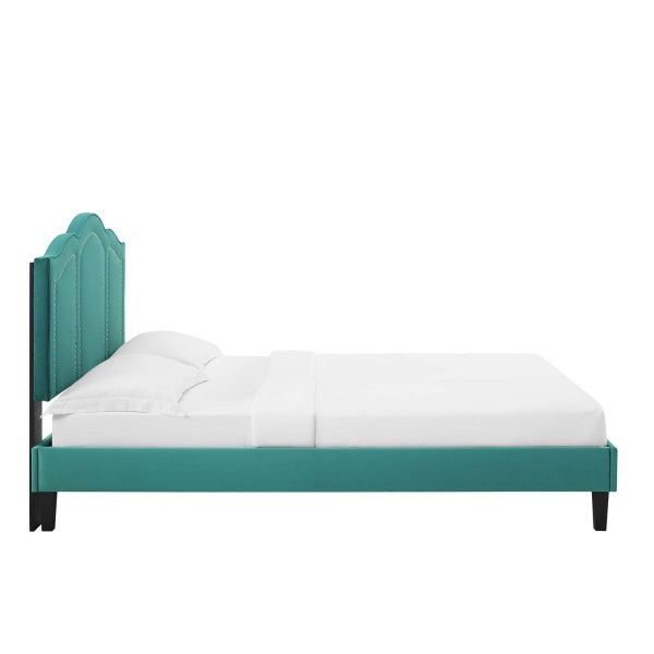 Emerson Performance Velvet Full Platform Bed By Modway