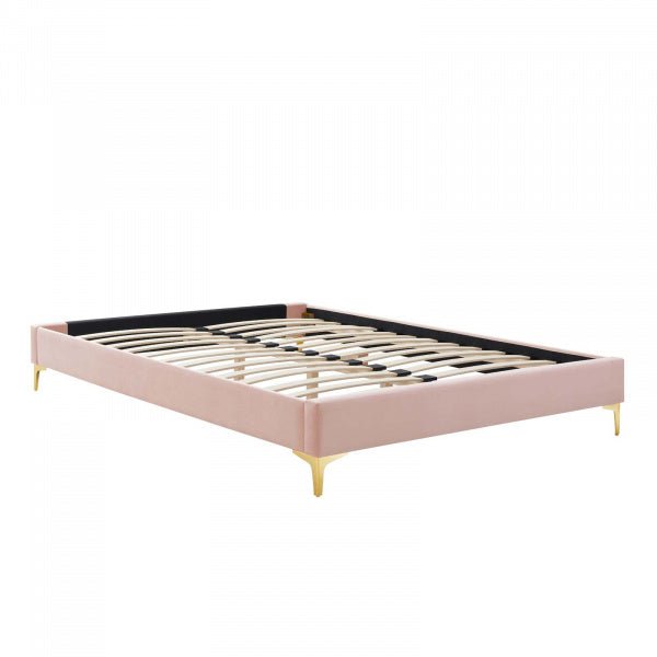 Elise King Performance Velvet Platform Bed By Modway