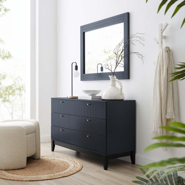 Dakota Dresser and Mirror By Modway
