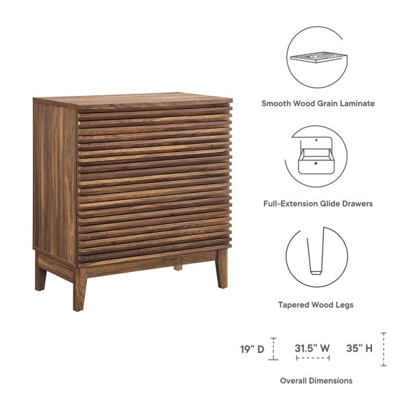 Render 3-Drawer Bachelor's Chest By Modway