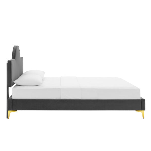 Sunny Performance Velvet Full Bed By Modway