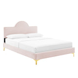 Sunny Performance Velvet Full Bed By Modway