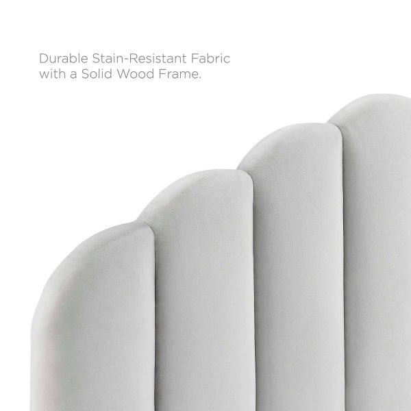 Daisy Performance Velvet Twin Platform Bed By Modway