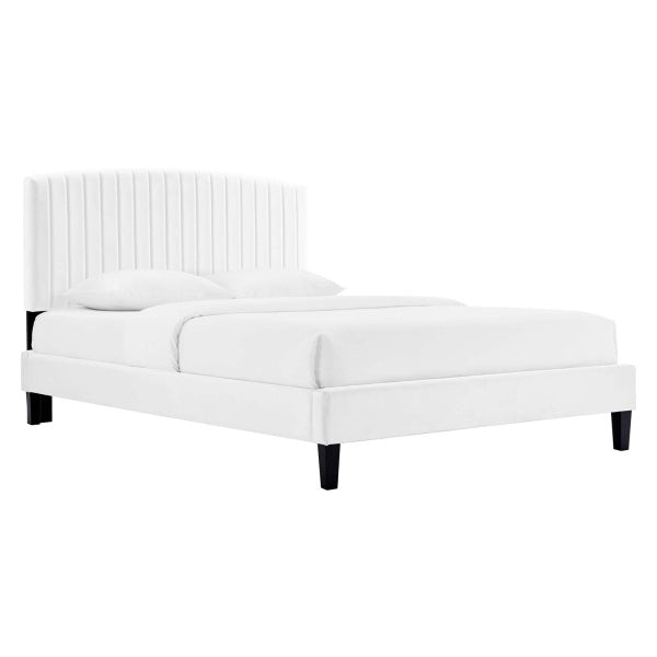 Alessi Performance Velvet King Platform Bed By Modway